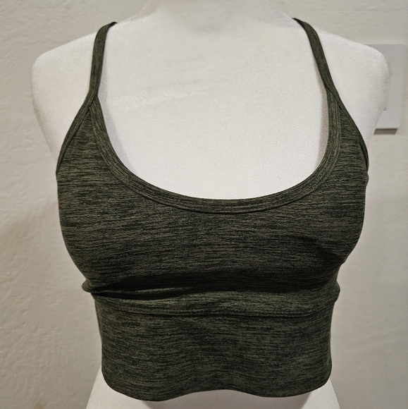 Forever 21 Sports Bra Green Medium NWOT - Picture 1 of 3